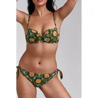 Marlies Dekkers Bellini Flower Print Push Up Bikini Top Taglia: 70B | Bikini Outlet | Donna