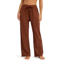 Roxy Women's Mood Moving Pantaloni tempo libero Donna (S, rosso)