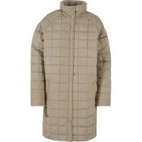 Urban Classics Ladies Quilted Coat Wet Sand Taglia: L | Parka Outlet | Donna | Marrone