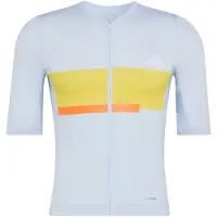 Adidas Tempo Jersey Neo Maglietta da ciclismo Uomo (M, grigio/blu)