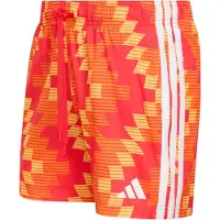 Adidas Football Inspired Graphic AOP 5'' Shorts Pantaloncino da bagno Uomo (XL, rosso)