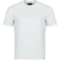 Emporio Armani per uomo. EM004583_AF13669 Maglietta bianca Pima (XL), Bianco, Casual, Cotone, Manica corta
