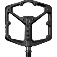 Crankbrothers Stamp 3 Magnesium Pedali a piattaforma (Large, nero)