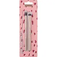 Real Techniques Set Duo, Animalista, Pennello per ombretti, 2 pz