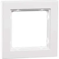 Honeywell Telaio 1x bianco puro orizzontale/verticale - Telaio 1x bianco D 20.671.022 T