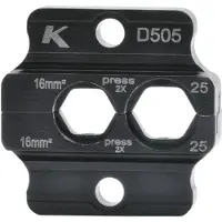 Klauke Inserto per pressa serie D, 6 - D504