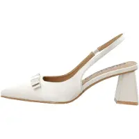 Bianco Slingback