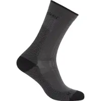 Icebreaker Women's Merino Hike+ Ultralight Crew Calze da trekking Donna (38-40, grigio)