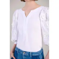 Anne Fontaine Cathia White Taglia: 38 | Maglie a manica lunga Outlet | Donna | Bianco
