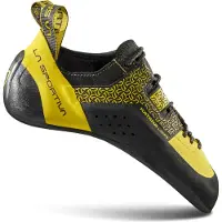 La Sportiva - Scarpetta (arrampicata) - Katana Laces Yellow/Black per Uomo in Pelle - Taglia 44,5 - Giallo
