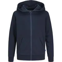 Jack & Jones Felpa Con Cappuccio E Zip Semplice Boys