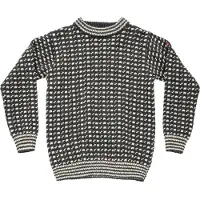 Devold Original Islender Crew Neck Pullover di lana (XS, grigio/nero)