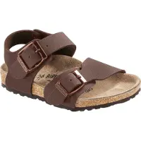 Birkenstock Kid's New York Birkibuc Sandali Bambini (28 - Narrow, marrone)