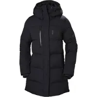 Helly Hansen per donna. 53205 Parka trapuntato Adore nero (L), Casual, Poliestere, Manica lunga, Polister riciclato, Sostenibile