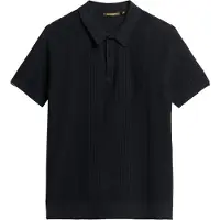 Superdry per uomo. M1110390A Polo in maglia a maniche corte blu navy (XXL), Casual, Cotone, Manica corta
