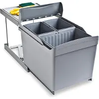 Emuca Bidone Della Raccolta Differenziata 8038221 2x7.5l