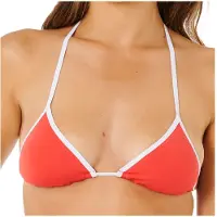 Rip Curl Women's Classic Surf Sliding Tri Parte superiore bikini Donna (XXL, nero)