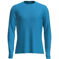 Icebreaker Merino 125 Cool-Lite Sphere III L/S Tee Maglia merino Uomo (S, blu)