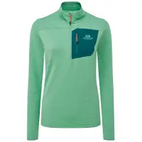 Mountain Equipment Women's Lumiko Hooded Jacket Giacca in pile Donna (34, turchese)