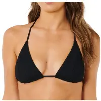Rip Curl Women's Vibe Surf Multi Fit Tri Parte superiore bikini Donna (XL, nero)