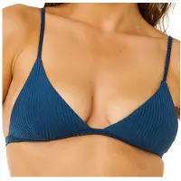 Rip Curl Women's Luxe Surf Fixed Tri Parte superiore bikini Donna (XXL, blu)