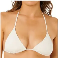 Rip Curl Women's Oasis Sliding Tri Parte superiore bikini Donna (M, arancione)