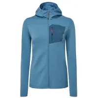Mountain Equipment Women's Lumiko Hooded Jacket Giacca in pile Donna (40, blu)