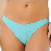 Rip Curl Women's Vibe Surf High Cheeky Parte inferiore bikini Donna (XXL, turchese)