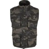 Brandit Gilet 'Ranger' marrone chiaro / grigio / abete