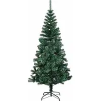 vidaXL Albero di Natale artificiale preilluminato verde 240 cm
