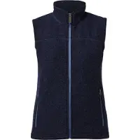 Ivanhoe Women's Beata Vest Gilet in lana Donna (40, blu)