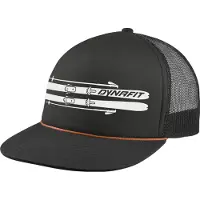 Dynafit Graphic Trucker Cap Cappellino (One Size, nero/grigio)