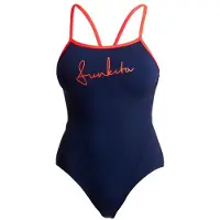 Funkita Women's Single Strap One Piece Costume intero Donna (36, blu)