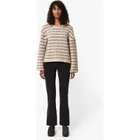 Nudie jeans Gerd Striped Knit Sweater Blue Taglia: L | Maglioni a maglia Outlet | Donna | Blu