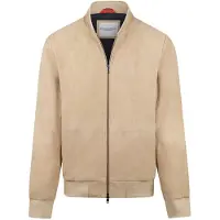 Mcgregor Suede Bomber Jacket Sand Taglia: XXL | Bomber Outlet | Uomo | Marrone