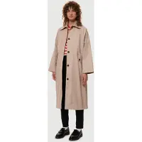 Nudie jeans Ester Coat Beige Taglia: L | Trench Outlet | Donna | Marrone