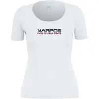 Karpos Women's Loma Cotton T-Shirt T-shirt Donna (XXL, bianco)