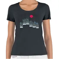 Karpos Women's Bosco T-Shirt T-shirt Donna (M, nero)