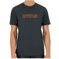 Karpos Loma Cotton T-Shirt T-shirt Uomo (S, nero)