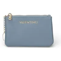 Valentino per donna. VPS9WG101 Portafoglio con logo blu (OSFA), Casual, Poliuretano