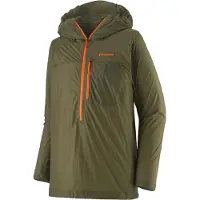 Patagonia - Giacca a vento ultraleggera da arrampicata - M's Houdini Rock Jkt Basin Green per Uomo in Nylon - Taglia XL - Verde