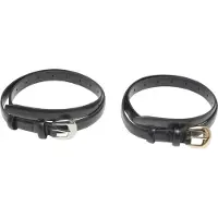 Urban Classics Cintura oro / nero / argento