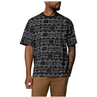 Columbia CSC Heavyweight Printed Tee T-shirt Uomo (L, nero)