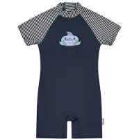 Sterntaler Kid's Swimming Costume Shark Lycra Bambini (98/104, blu)