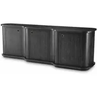 Casa Padrino Credenza Grigio nero / Bronzo 220 cm - Mobili per hotel
