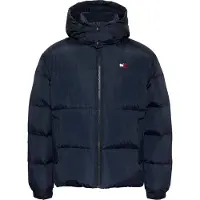 Tommy Hilfiger Piumino Uomo Flag Back Alaska Puffer Ext Dark Night Navy