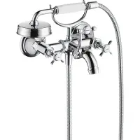 Hansgrohe AXOR Montreux Mitigeur bain à 2 poignées pour montage apparent, 16540000, 16540000