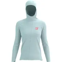 Compressport Women's Hurricane Waterproof 10/10 Jacket Giacca da corsa Donna (M, grigio)