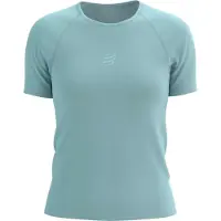 Compressport Women's Trail Racing S/S T-Shirt Maglia da corsa Donna (L, turchese)