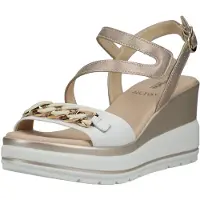 Nero Giardini Sandalo beige scuro / bianco